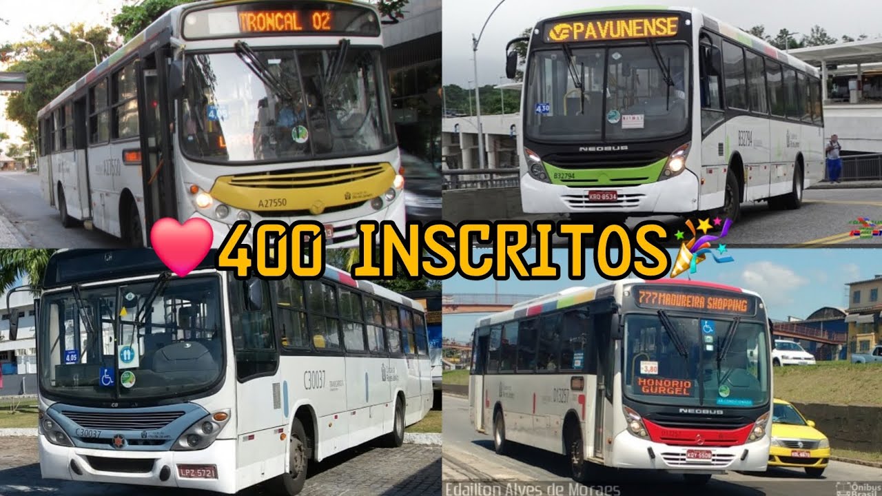 ESPECIAL 400 INSCRITOS / Todos os consórcios da Cidade do Rio de Janeiro