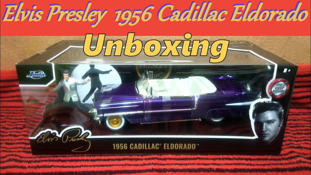 Off the shelf collectibles. Elvis Presley Eldorado unboxing.