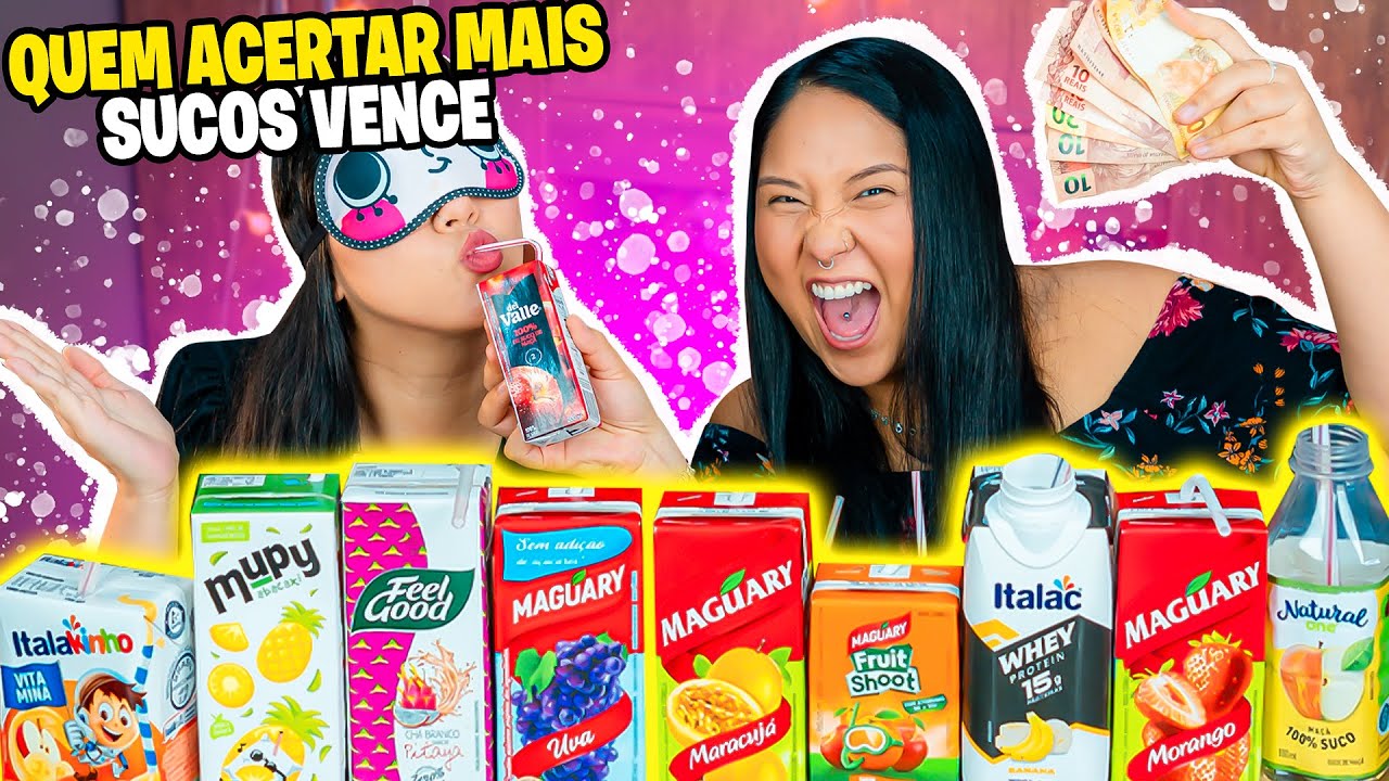 DESAFIO TENTE ACERTAR O SUCO | Blog das irmãs