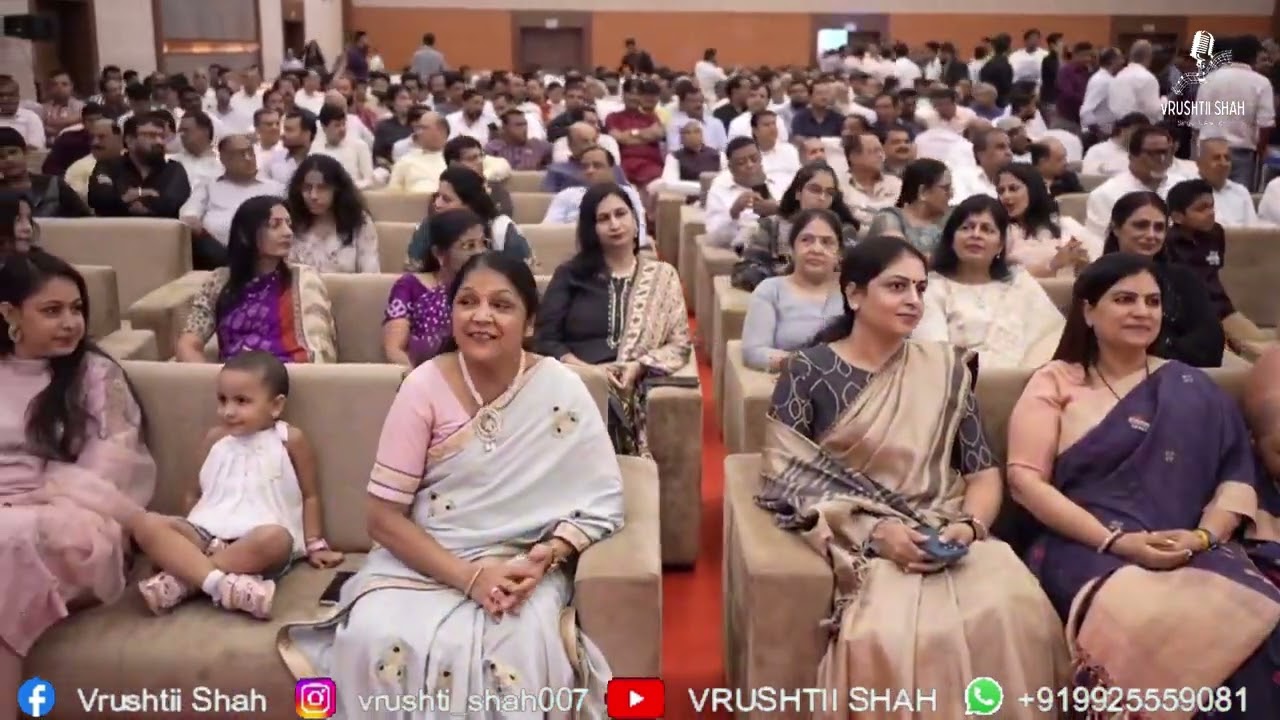 Rajasthani Folk Songs ll BY VRUSHTII SHAH & TEAM ll Shapath grahan samaroh||Corporate event