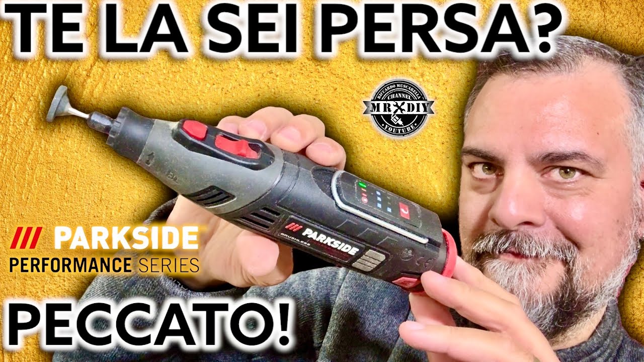 E tu l'hai comprata? Levigatrice a penna multifunzione ricaricabile 12V Parkside performance lidl