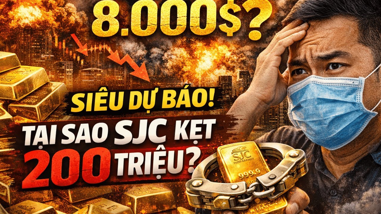 8.000$ Một Ounce! Vàng Việt Nam Sắp Bước Vào Thời Khắc Lịch Sử? | Bí Quyết Làm Giàu