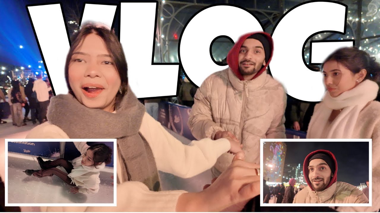 When Desis Go To Ice-Skating For The First Time 😂 