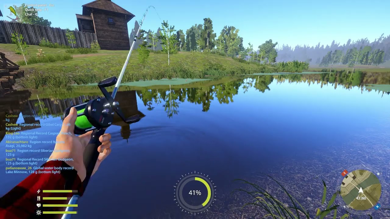 FISHING FOR PREDATORS FROM OLD BURG LAKE (PIKE FISHING - FAST MONEY FOR LOW LEVELS)
