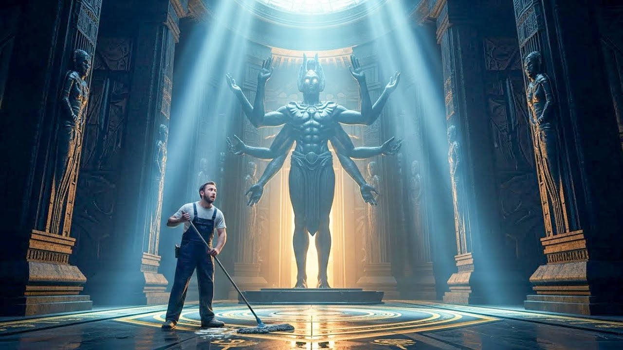 I Was Mopping the Temple — Until the Dead God Woke and Said 