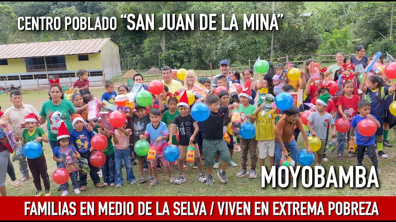Pueblo lejano en la Amazonia, viven en extrema pobreza y olvido