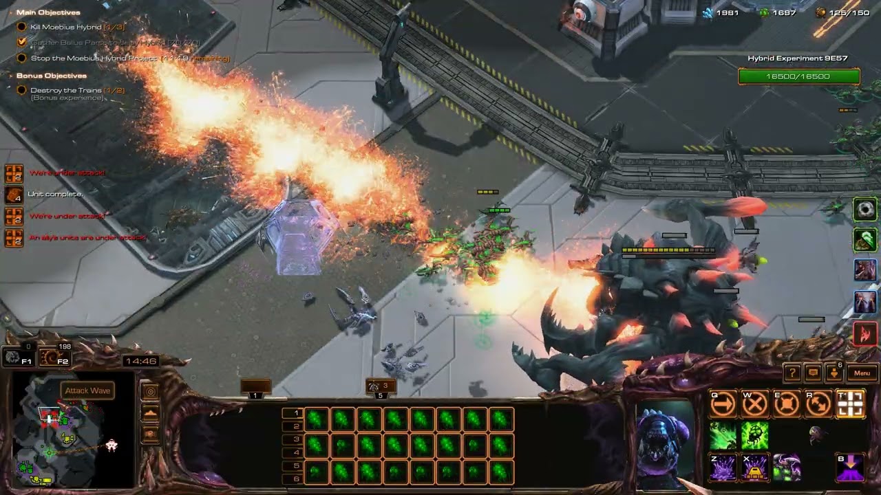 StarCraft 2: Кооперативная мутация 502 — Отрицательное подкрепление. Загара, 1-й уровень + бонус.