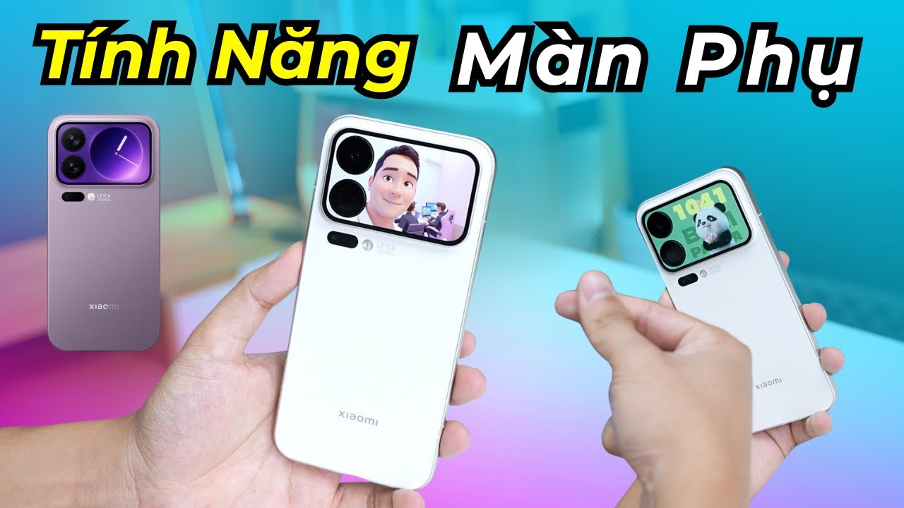 Tất cả tính năng trên màn hình phụ của Xiaomi 17 Pro và Xiaomi 17 Pro Max: Bị cắt giảm vs TQ!
