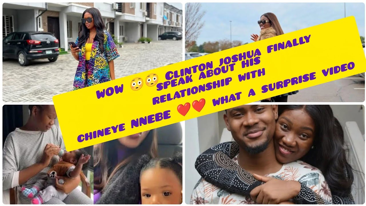 Clinton joshua finally stand for her baby girl chineye nnebe 