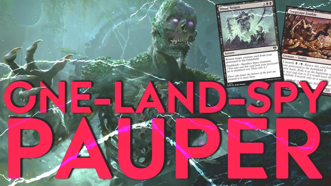 One Land Spy Combo! | MTG Pauper | Will we win in ONE turn?!