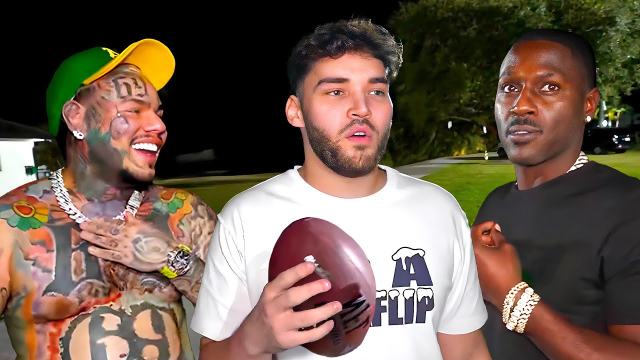Я играл в футбол с 6ix9ine и Антонио Брауном!