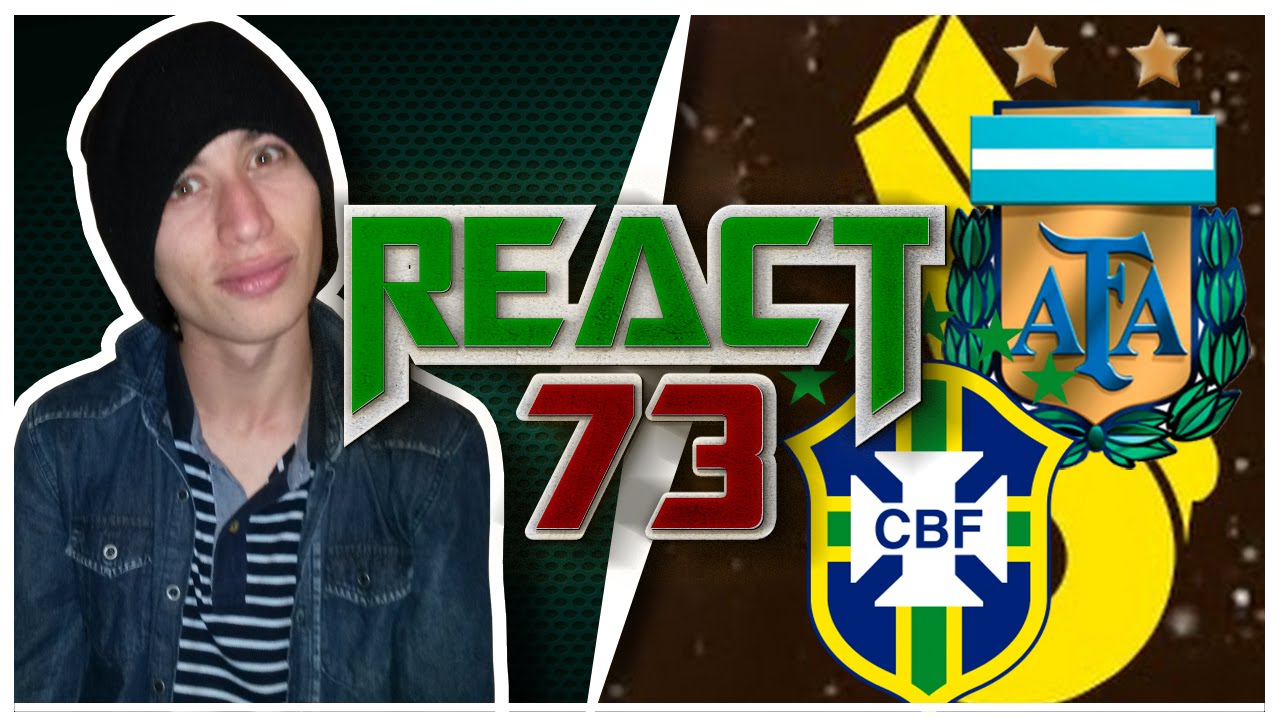 React 73 - Brasil vs Argentina - Batalha de Raps (Desimpedidos)