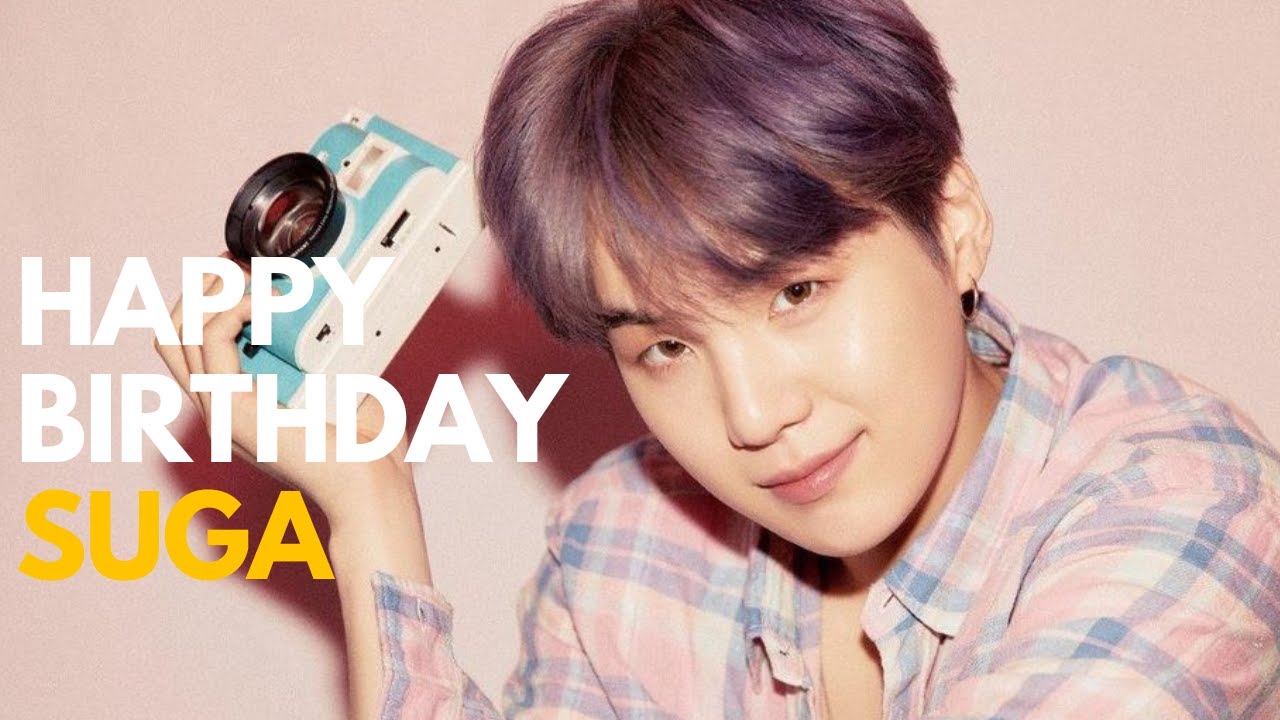 happy birthday yoongi! ARMY love you