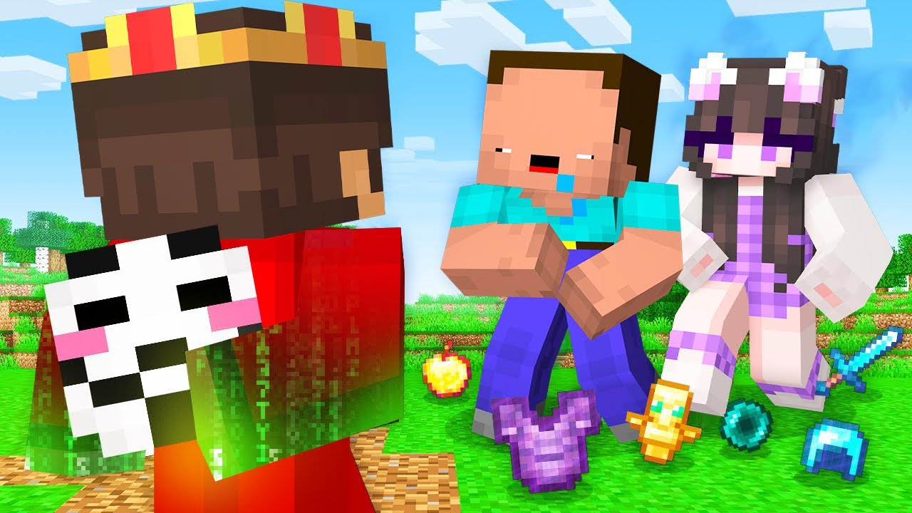 Ich tu so als wäre ich ein NOOB in Minecraft Bau Challenge, dann habe ich HACKS benutzt!