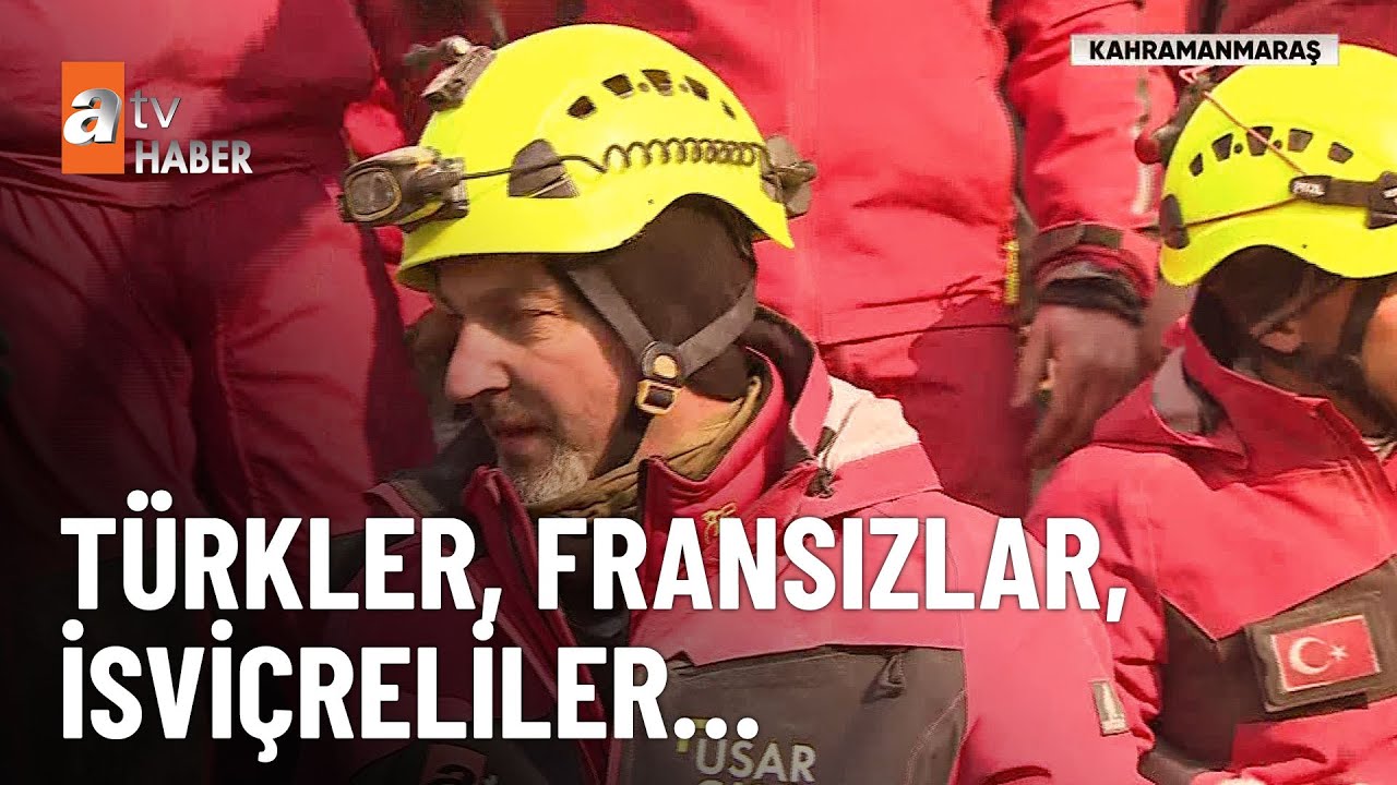 Yabancı ekipler aralıksız çalışıyor - atv Ana Haber 10 Şubat 2023
