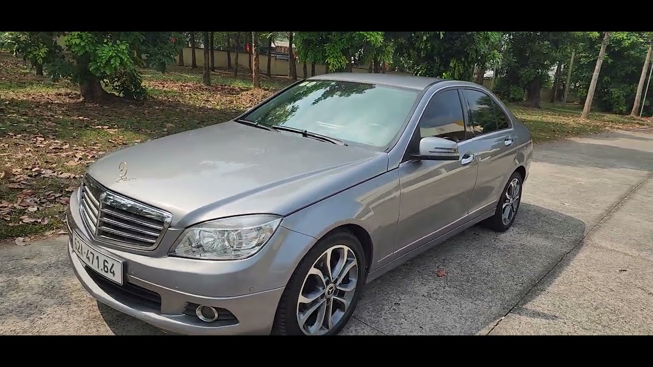 Mercedes C200 2008 máy 1.8AT zin đẹp