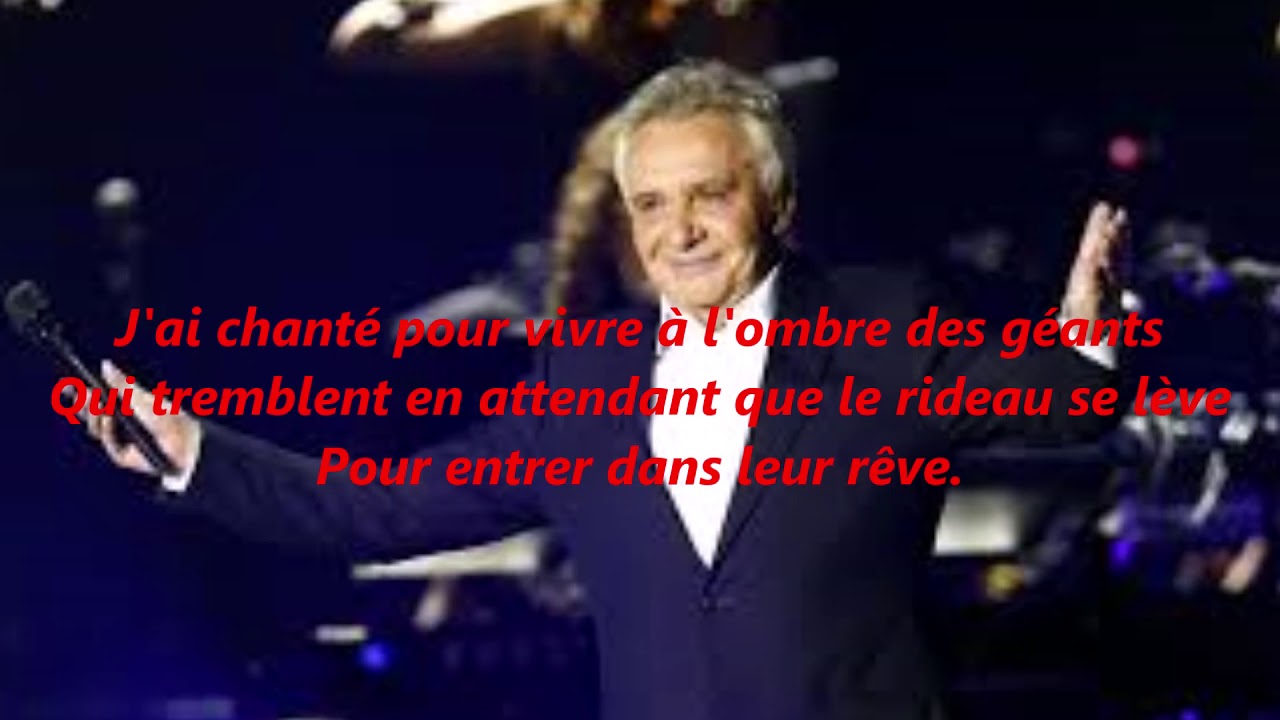Michel Sardou / J'ai chanté   (1972)