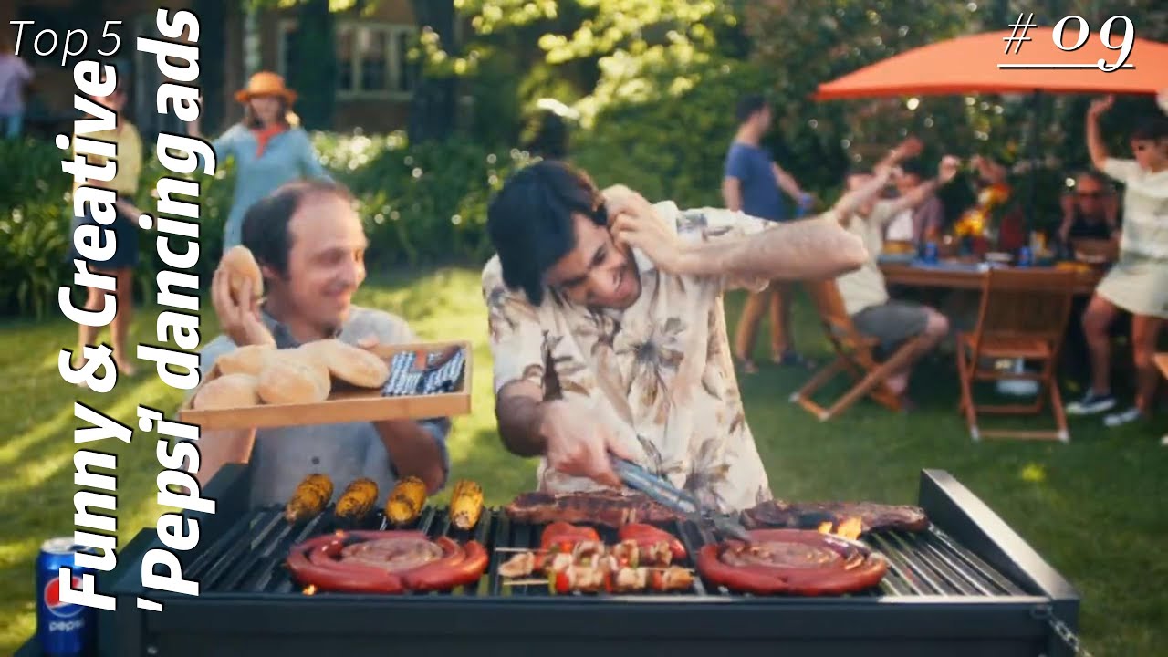 Top 5 Funny & Creative 'Pepsi' dancing ads #9