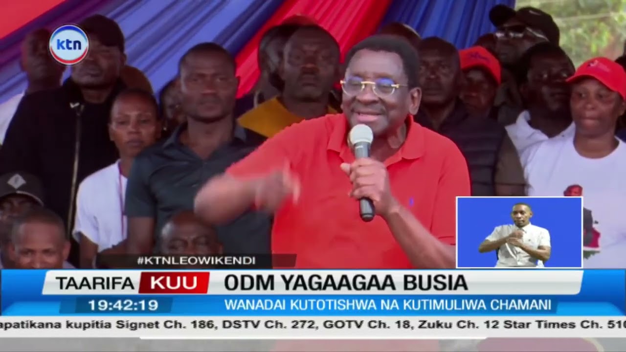 ODM yagaagaa Busia: Mvutano waibuka ODM huku viongozi wakipinga muungano na UDA