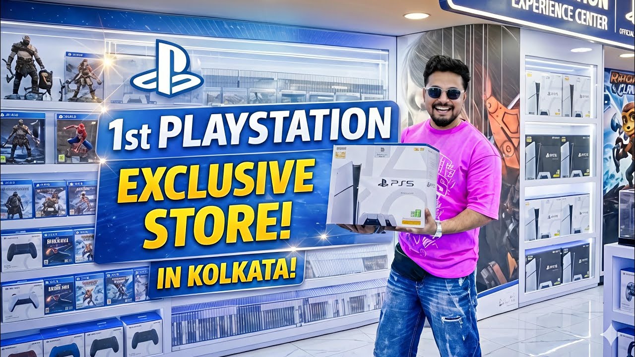 1st Playstation Exclusive Store In Kolkata | Playstation Market in Kolkata 
