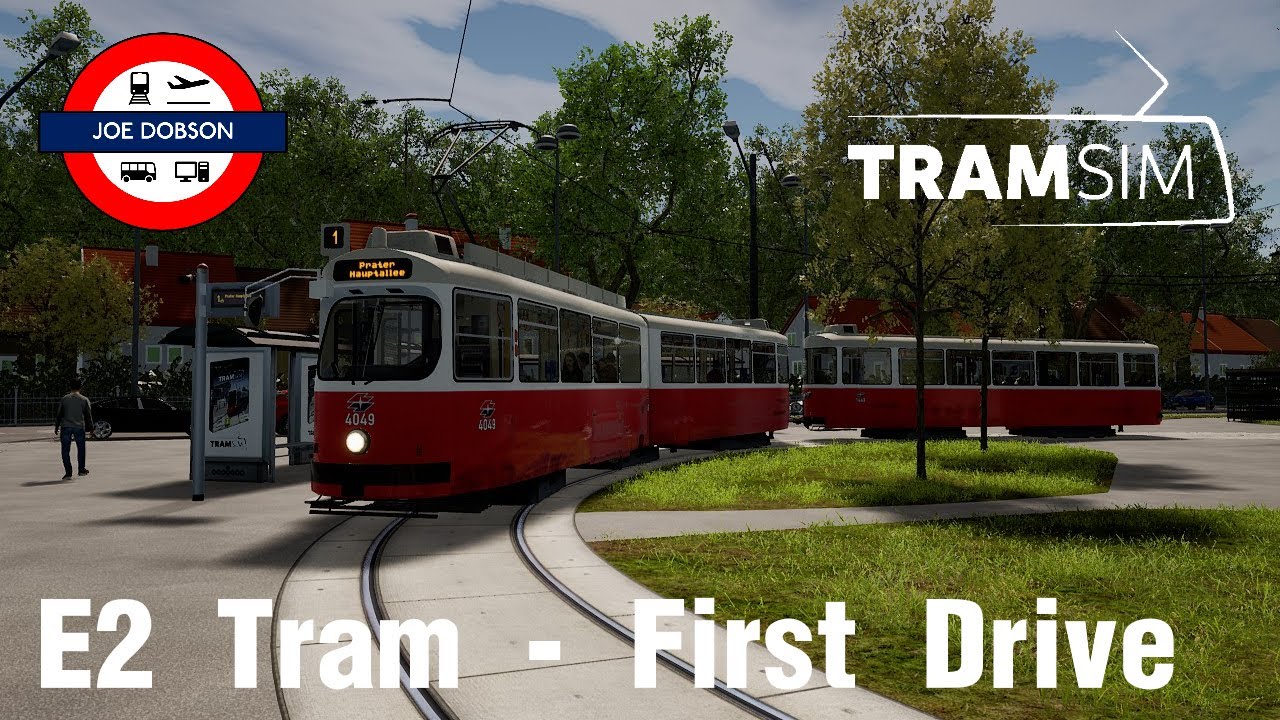 Tramsim | Симулятор трамвая | Венский трамвай типа E2 | Первые впечатления