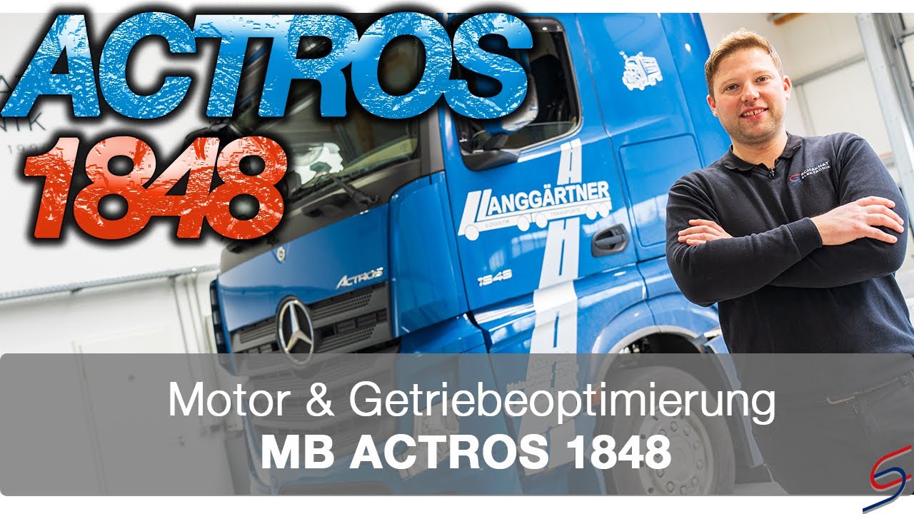 Motor & Getriebeoptimierung - MB ACTROS 1848