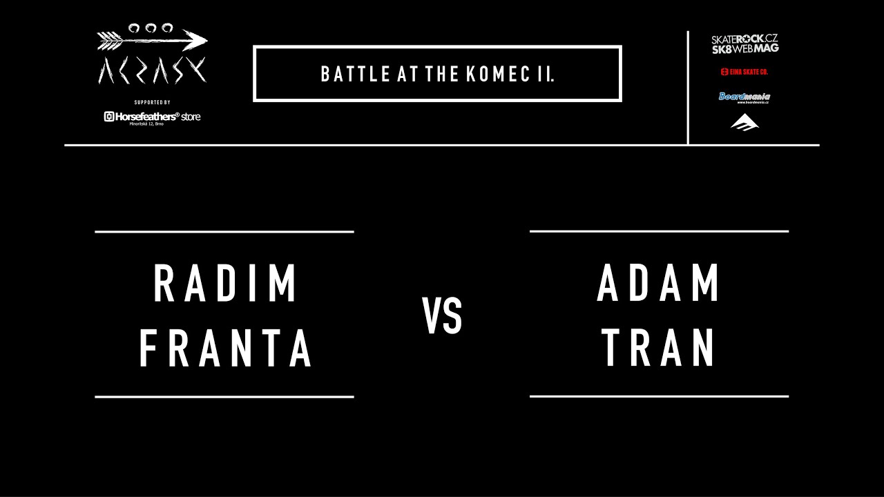 Battle At The Komec II. &ndash; Radim Franta VS Adam Tran