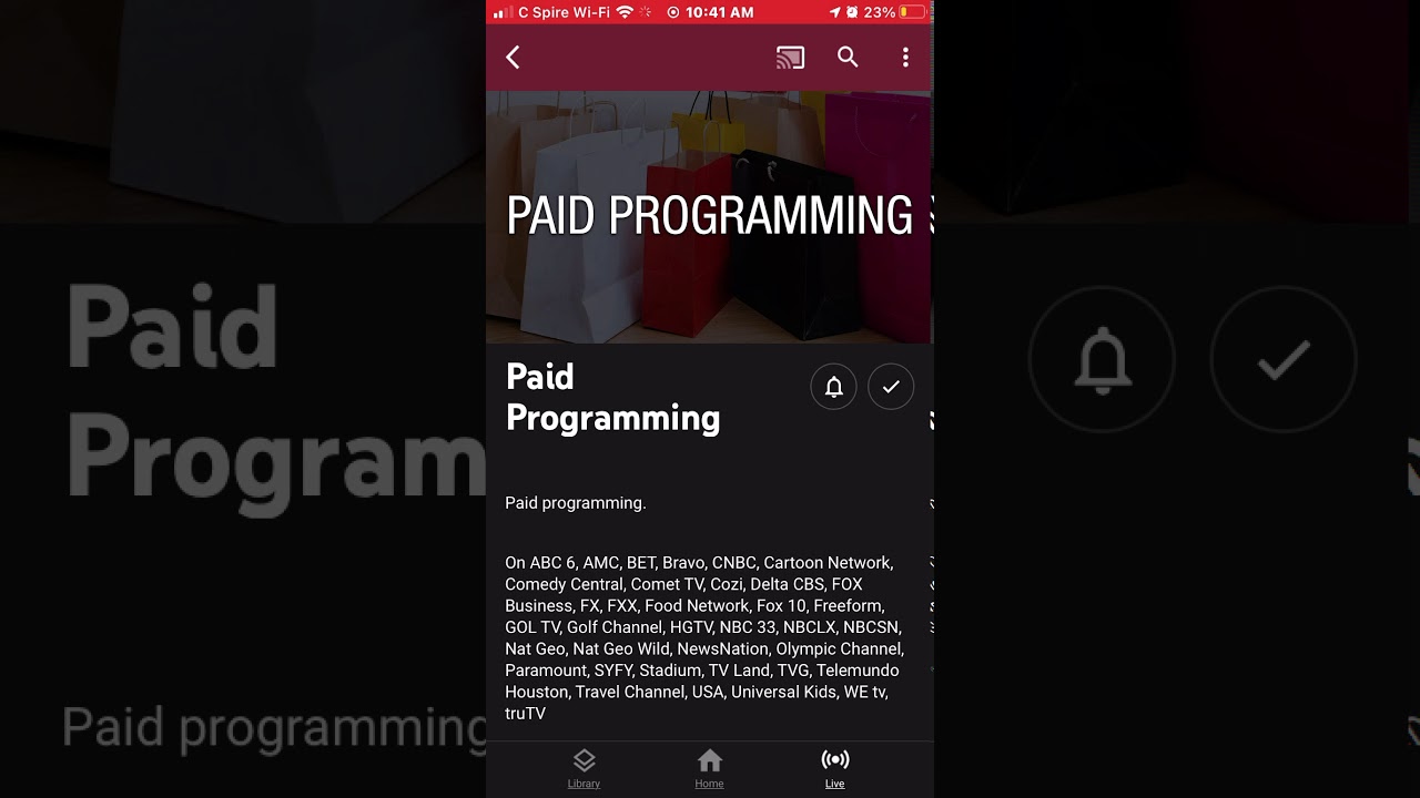 Here are some channels that still airing PaidProgramming