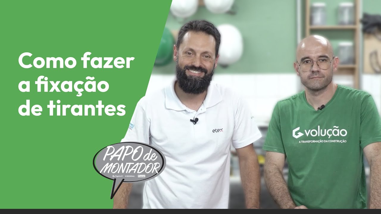 Como fazer a fixação de tirante em vigas de madeira e lajes - Papo de Montador | 4ª Temporada