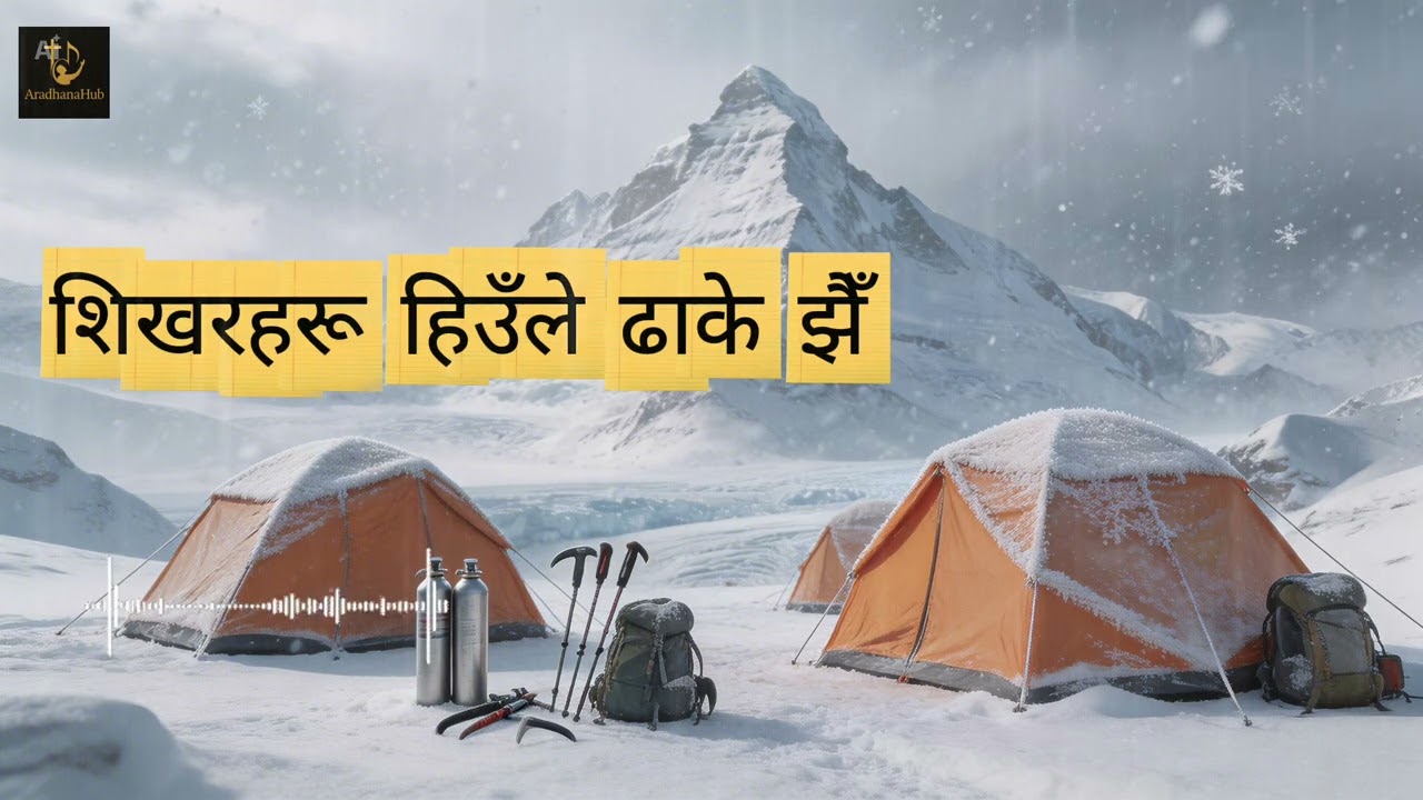 शिखरहरू हिउँले ढाके झैँ #bhajan506 #aradhanahub #christianfolksong #nepalichristiansong #coversong