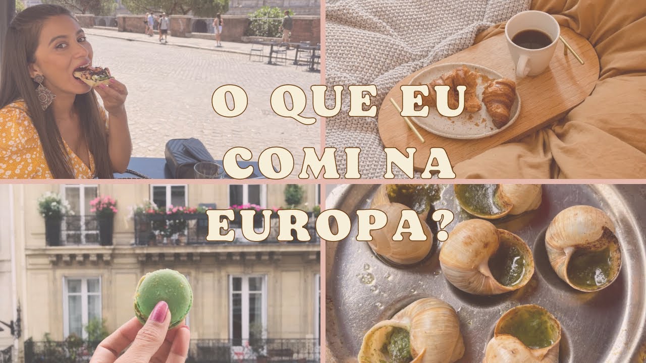 O que comer na Europa? Comidas da Europa. Pre&ccedil;os de comida na Europa.