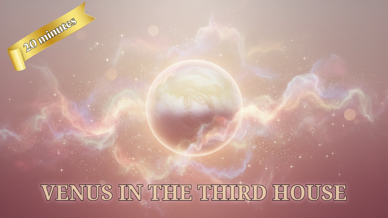 Venus in the 3rd House (20 minutes) - Subliminal Affirmations for Birth Chart Alchemy