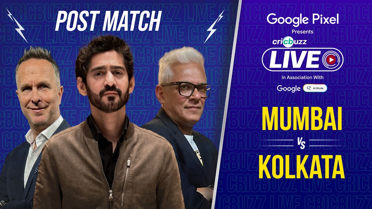 Cricbuzz Live: Rohit & Rickelton's 148-run stand flattens #KKR | #MI win 1st game after 14 years