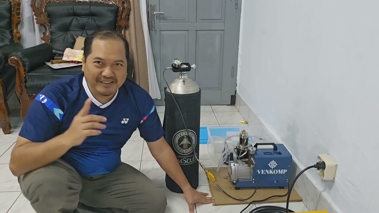 Cara Isi Tabung Scuba Yang Aman Dengan Pompa Elektrik