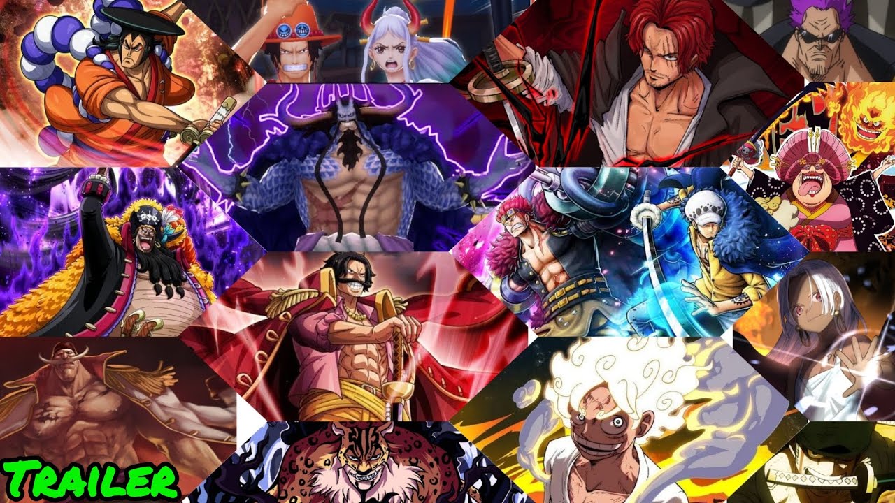 ALL EX CHARACTERS TRAILERS IN ONE PIECE BOUNTY RUSH(AUGUST 2024)😤 | OPBR