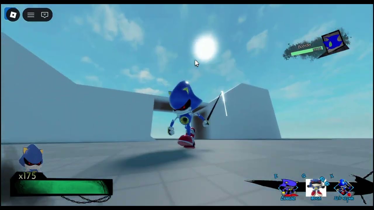 Stupid clanker(metal sonic hook ability)