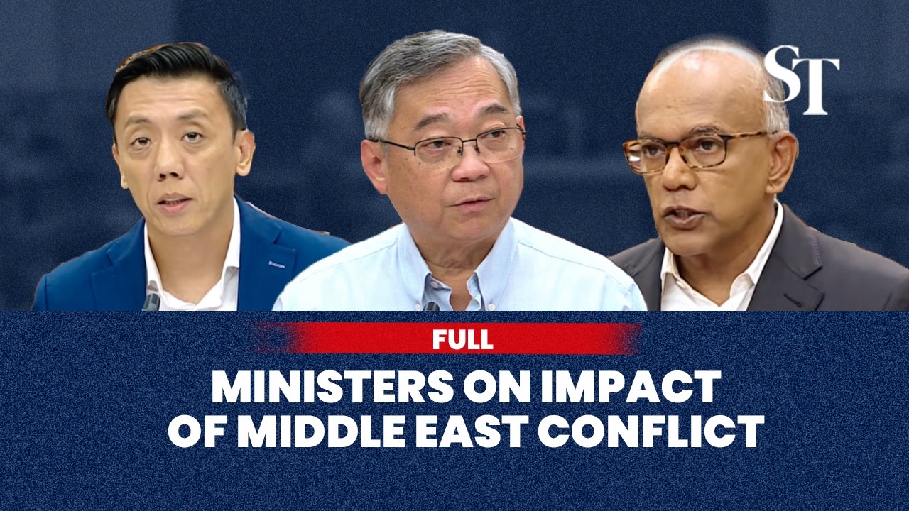 [FULL] Ministers on cushioning Singapore from impact of Middle East conflict