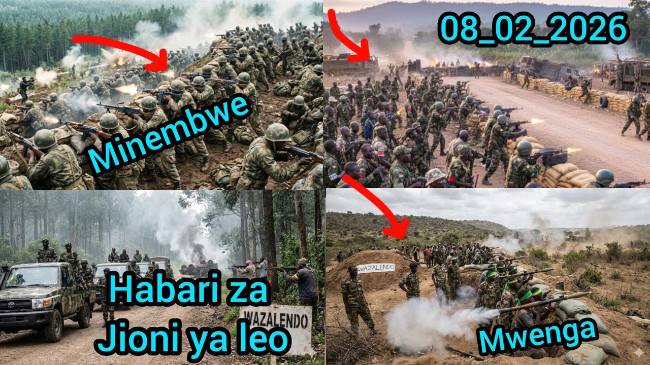 08_02 HIZI HAPA HABARI ZA KWELI JIONI YA LEO VITA VYAINGIYA MINEMBWE_MWENGA KIMENUKA WAZA VS AFC/M23