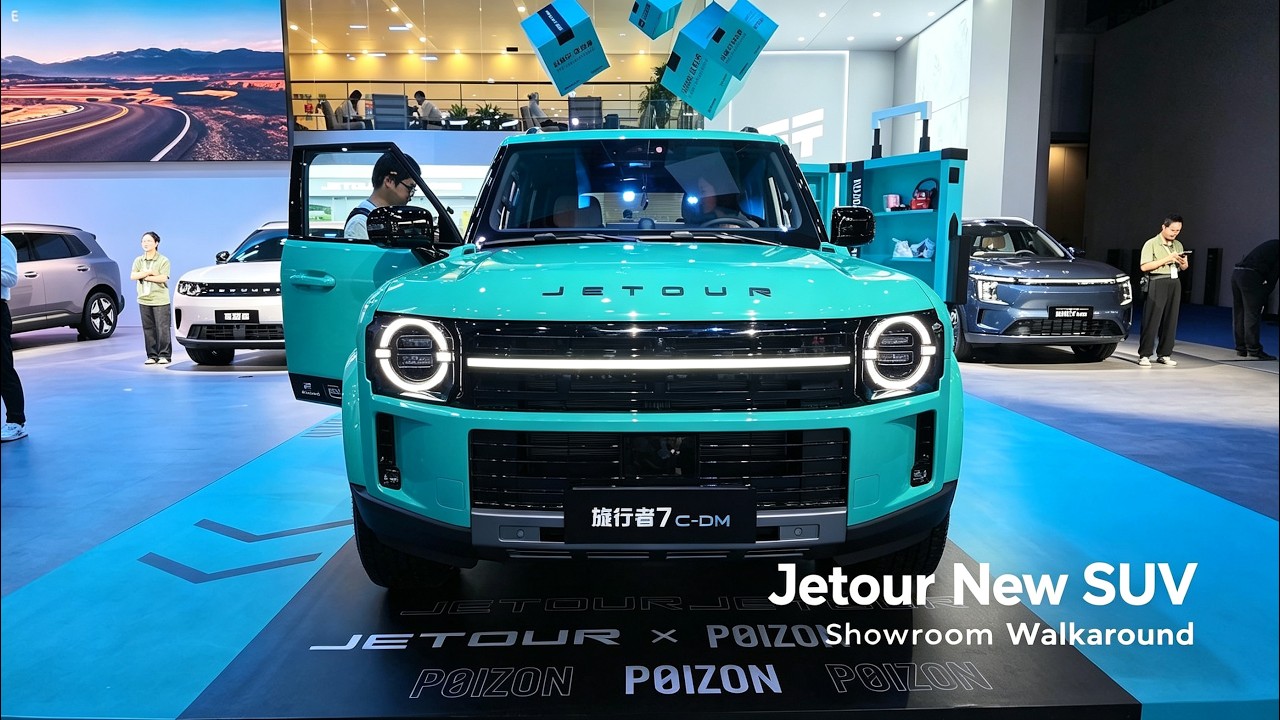 All New 2027 Chery Jetour Traveler 7 C-DM FirstLook - Chengdu Auto Show 2026 | 4K