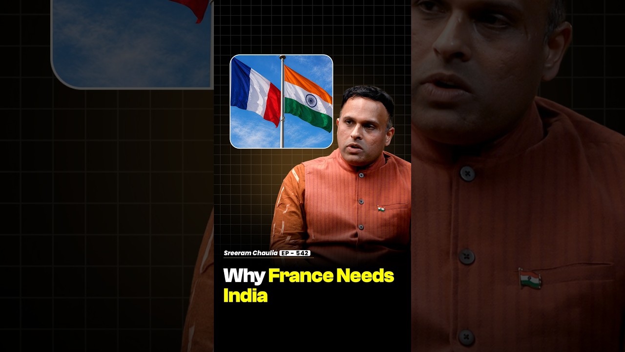 Why France Is Strengthening Ties with India | Sreeram Chaulia - Raj Shamani #shorts