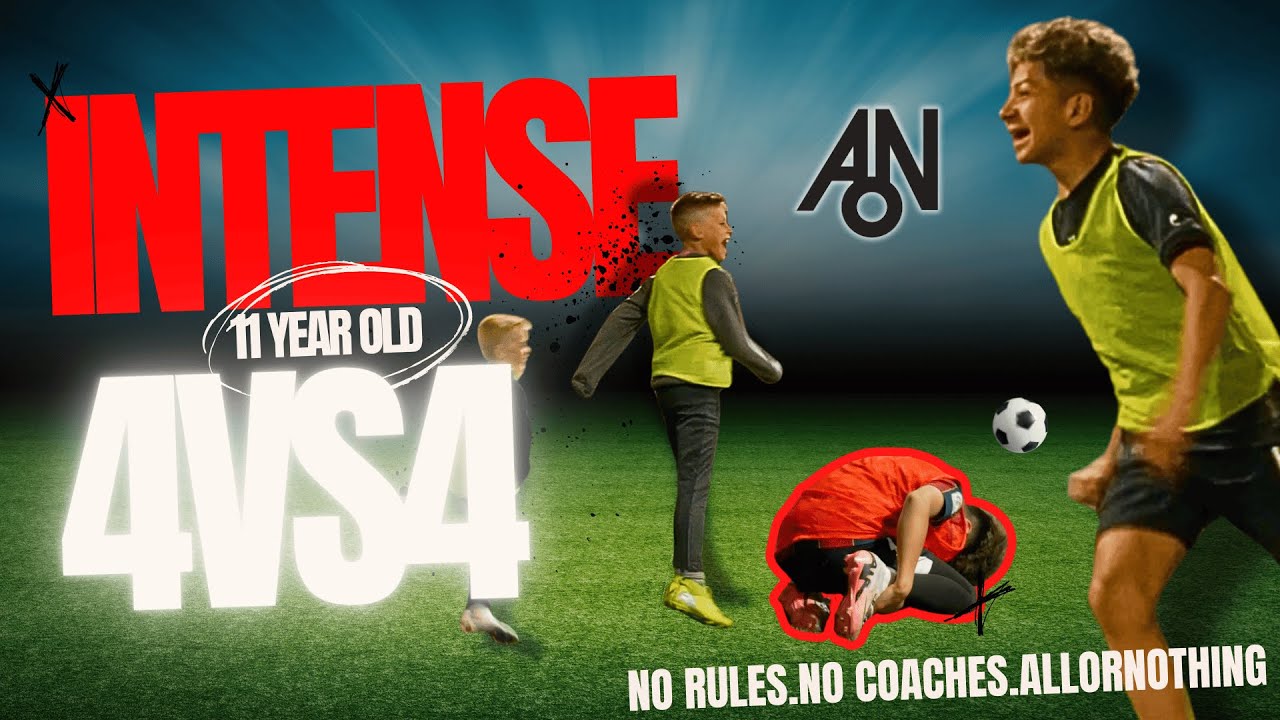 Intense 4vs4 Sessions | at the Most Run-Down Place!
