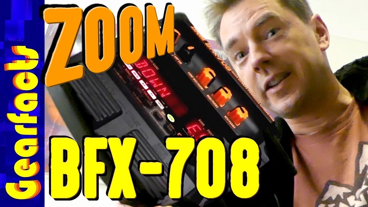 Zoom's vintage BFX-708 plays hard ...and weird