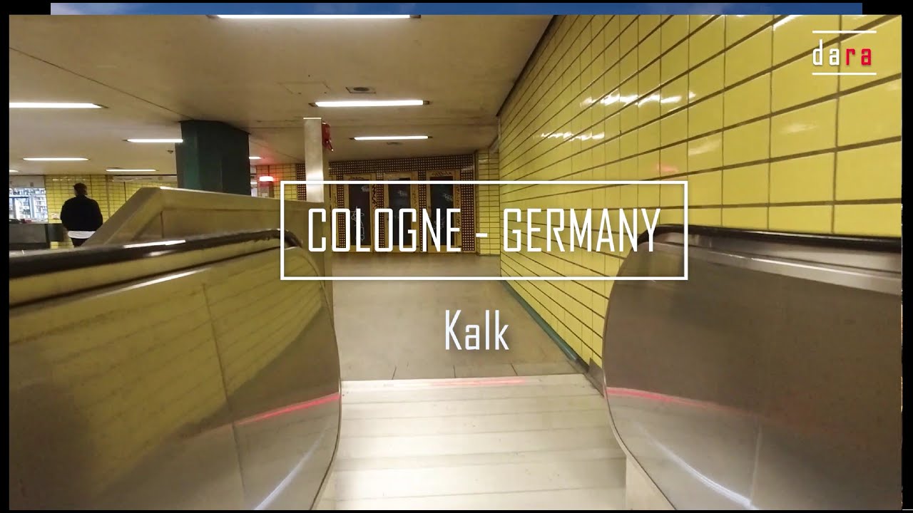 Ghetto in Germany: Cologne (K&ouml;ln) Kalk [4k, 8k] Walking Tour | Underground, Shops, People