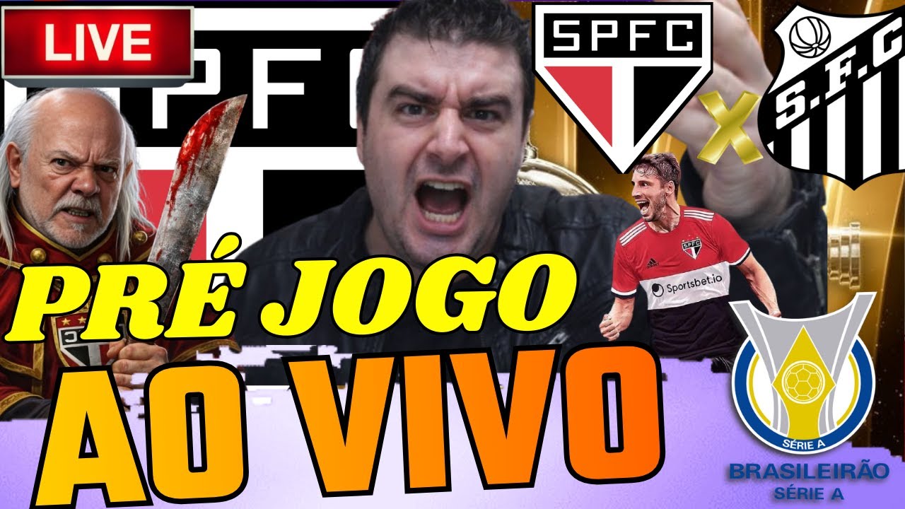 AO VIVO l PRÉ JOGO: SÃO PAULO X SANTOS l BRASILEIRÃO 2026