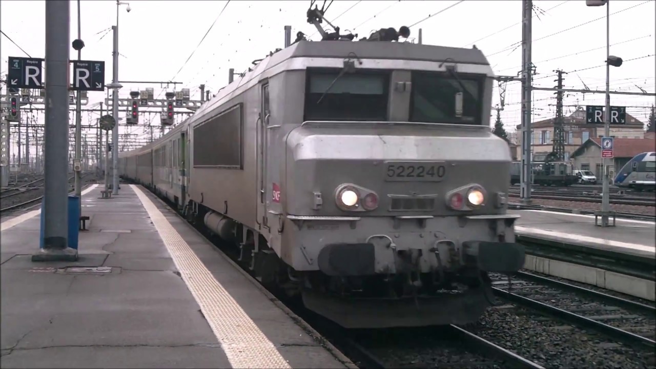 Circulation matinale en gare de Toulouse-Matabiau