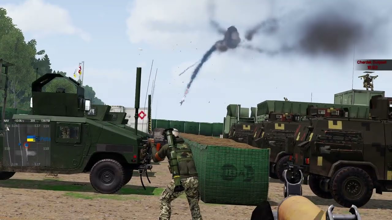 CABALLOS DE ACERO - CALAVERAS [CLV] - SLAVA UKRAINE #12 #arma3 #milsim #gameplay #roleplay