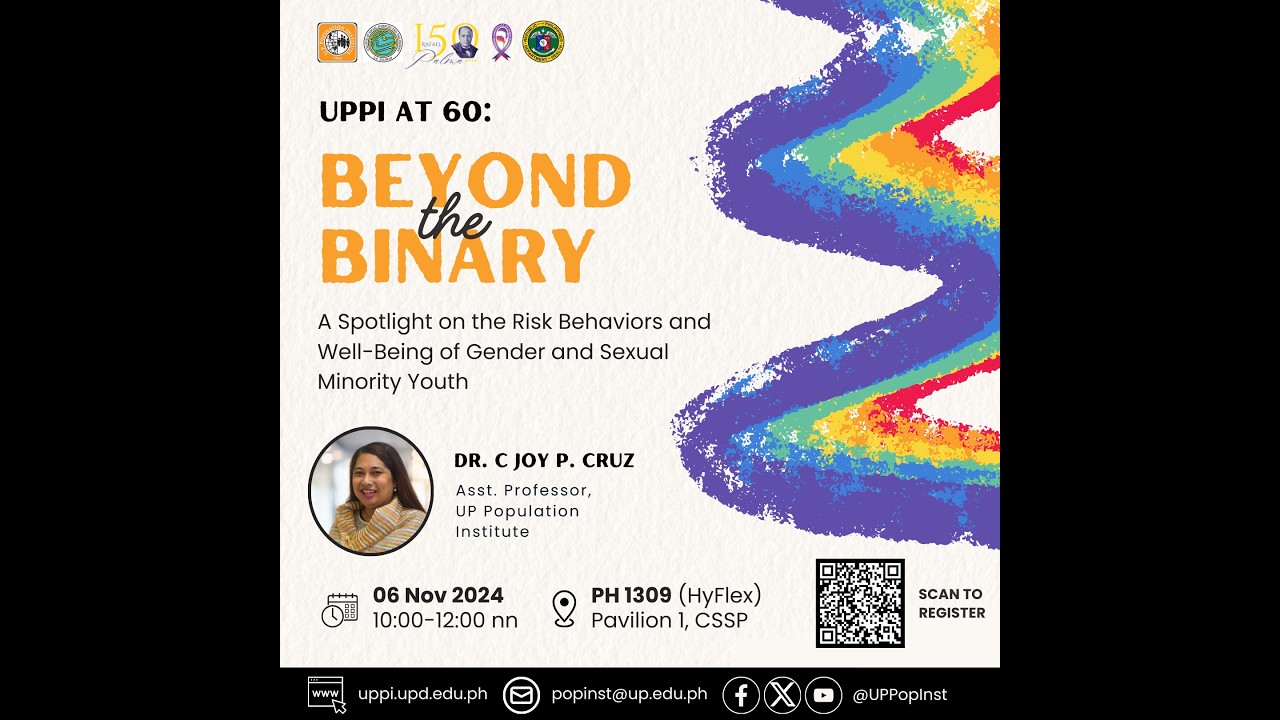 A Spotlight on the Risk Behaviors and Well-Being of Gender & Sexual Minority Youth | Dr. C Joy Cruz