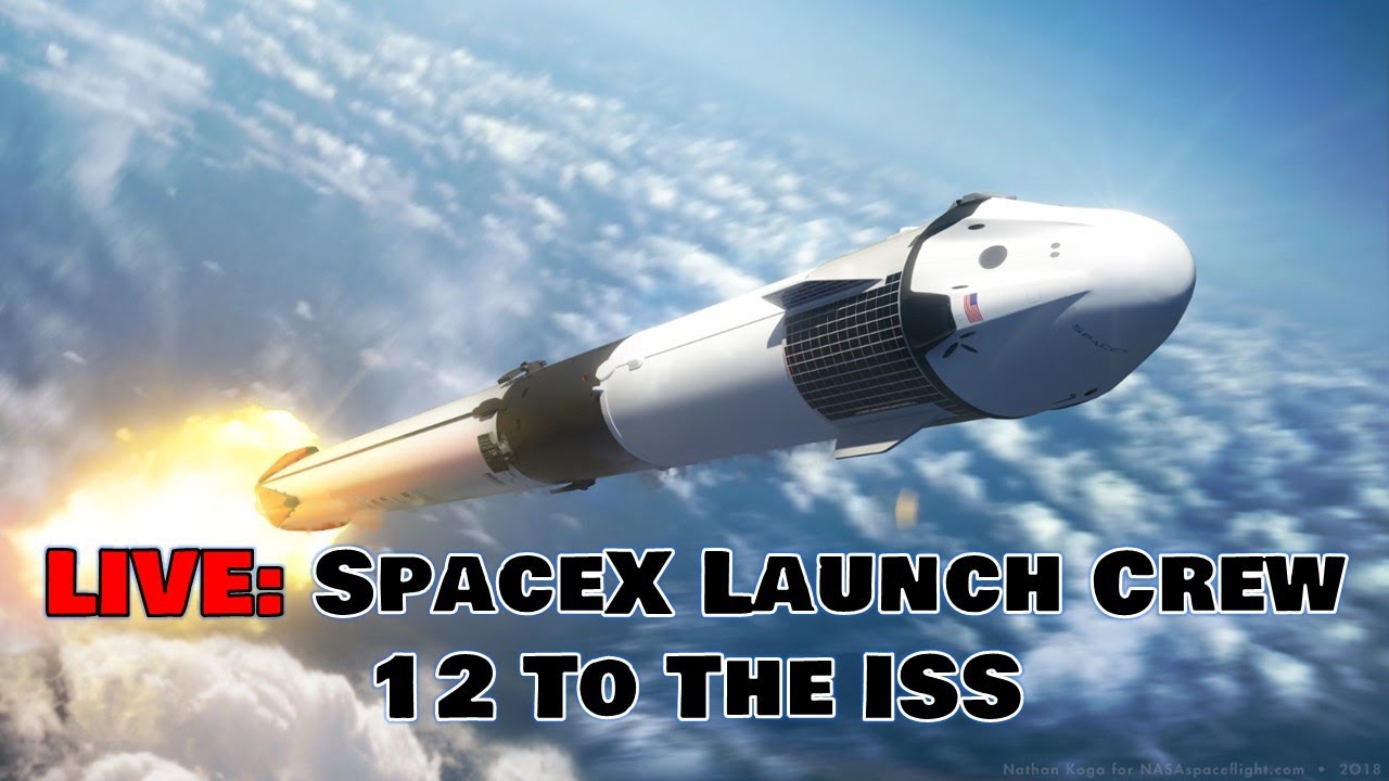 LIVE: Watch SpaceX Launch Crew 12 To The ISS