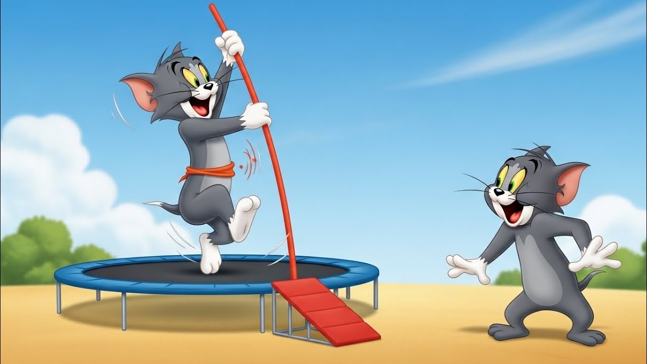 Tom’s Epic Fail Olympics 🏅😹 | Tom and Jerry Funny Cartoon for Kids