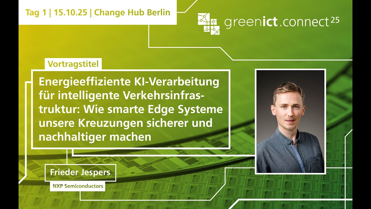 Frieder Jespers – Energieeffiziente KI-Verarbeitung für intelligente Verkehrsinfrastruktur